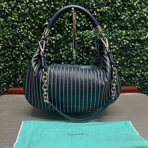 Tiffany & Co. Smooth Calf Marlow Tubular Hobo Bag